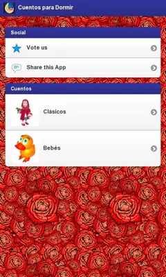 Cuentos para Dormir android App screenshot 2
